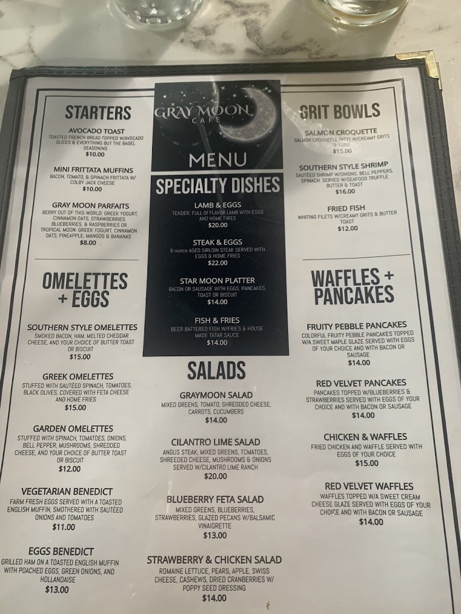 Menu Gray Moon Breakfast And Brunch-1