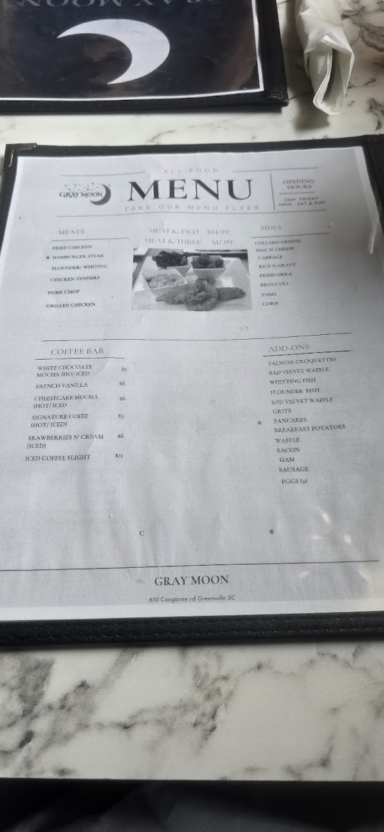 Menu Gray Moon Breakfast And Brunch-10