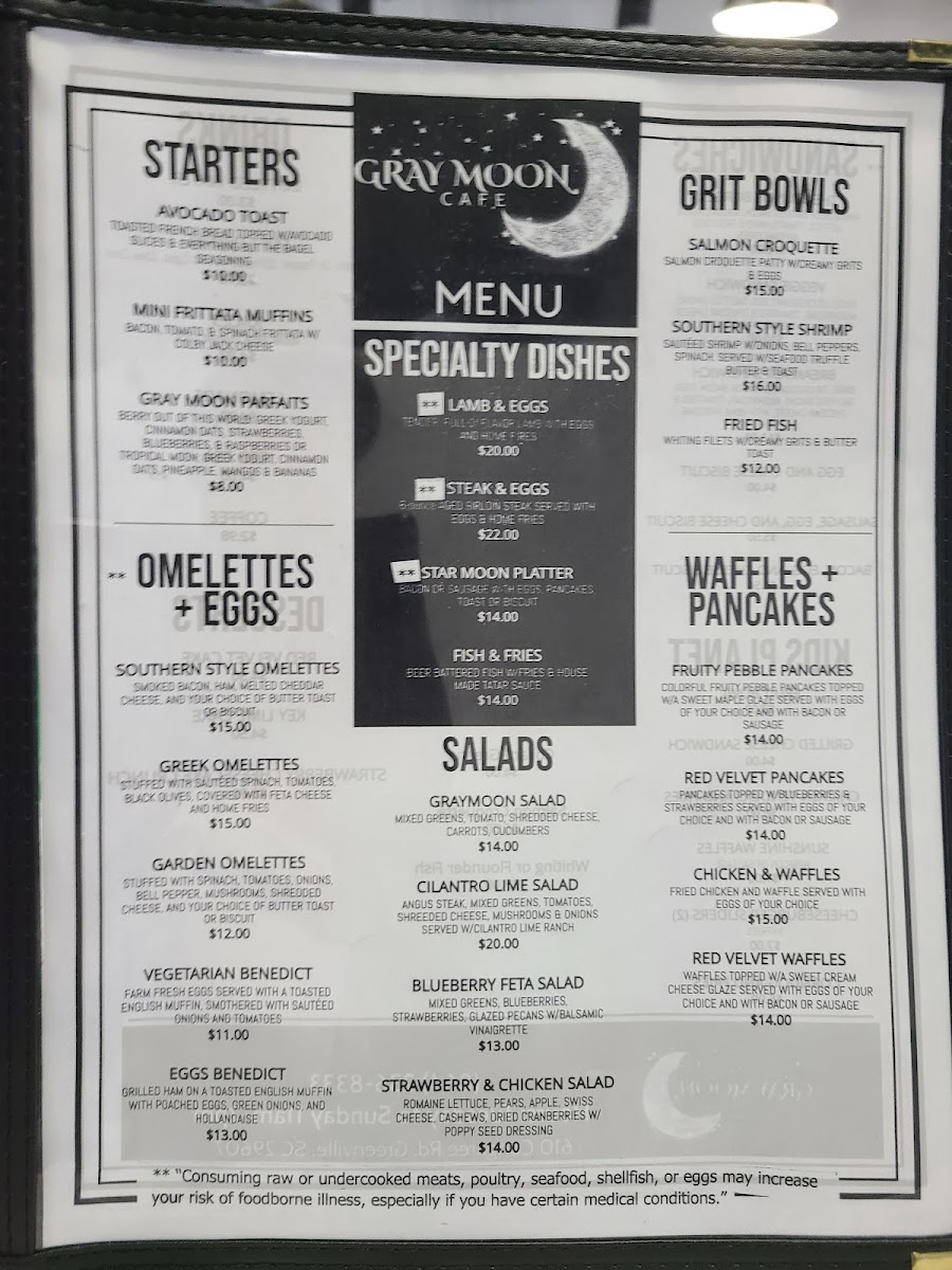 Menu Gray Moon Breakfast And Brunch-3