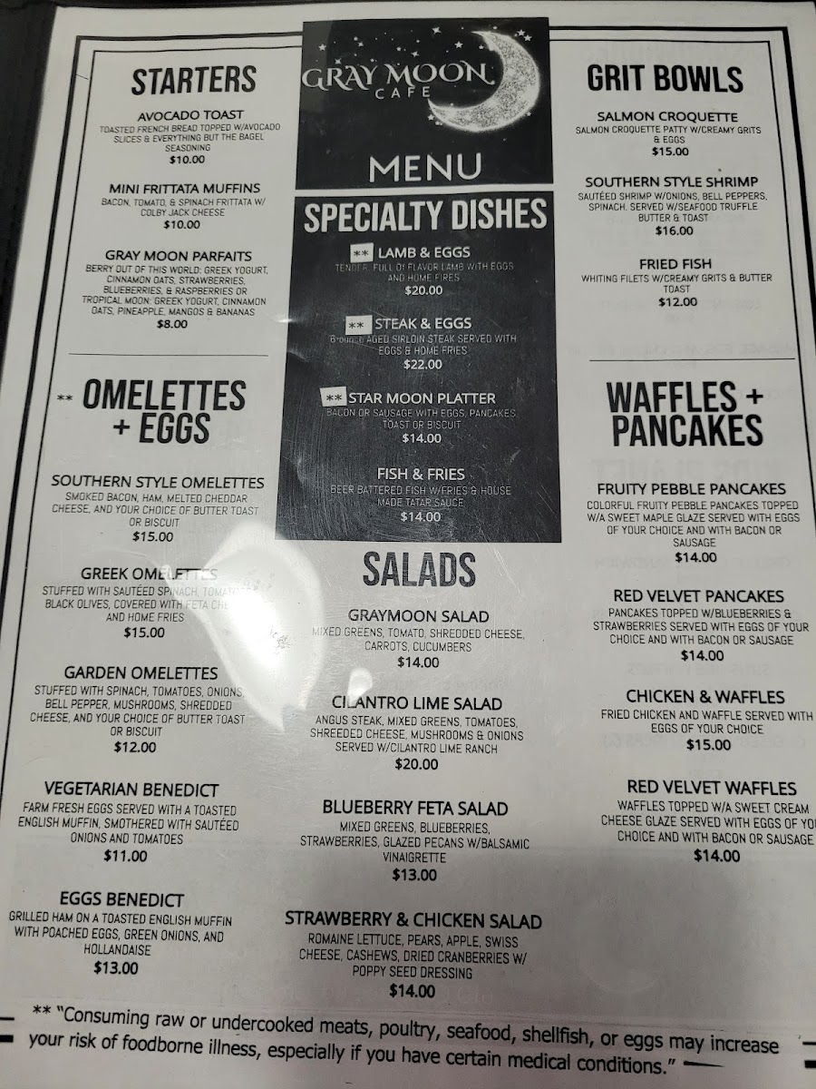 Menu Gray Moon Breakfast And Brunch-4