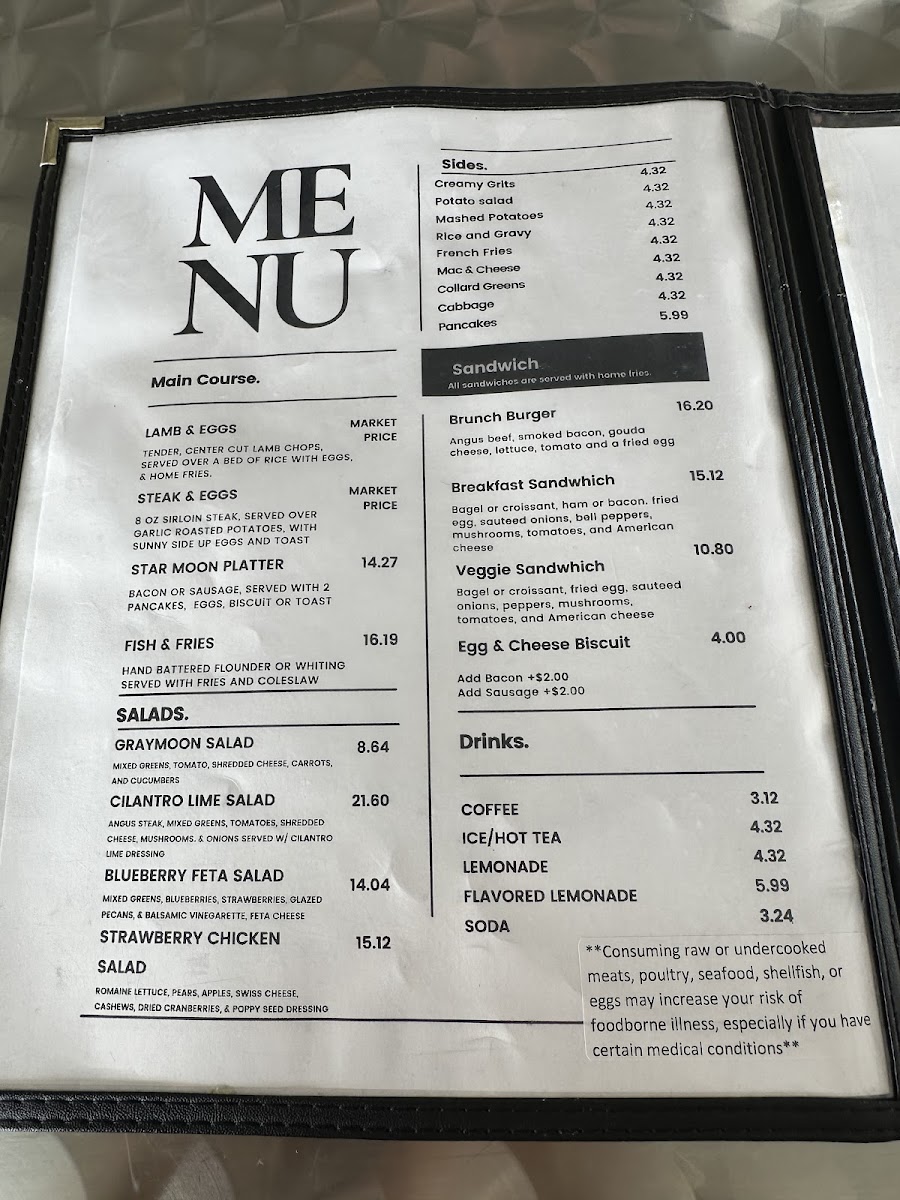 Menu Gray Moon Breakfast And Brunch-5