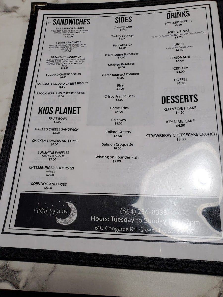 Menu Gray Moon Breakfast And Brunch-6
