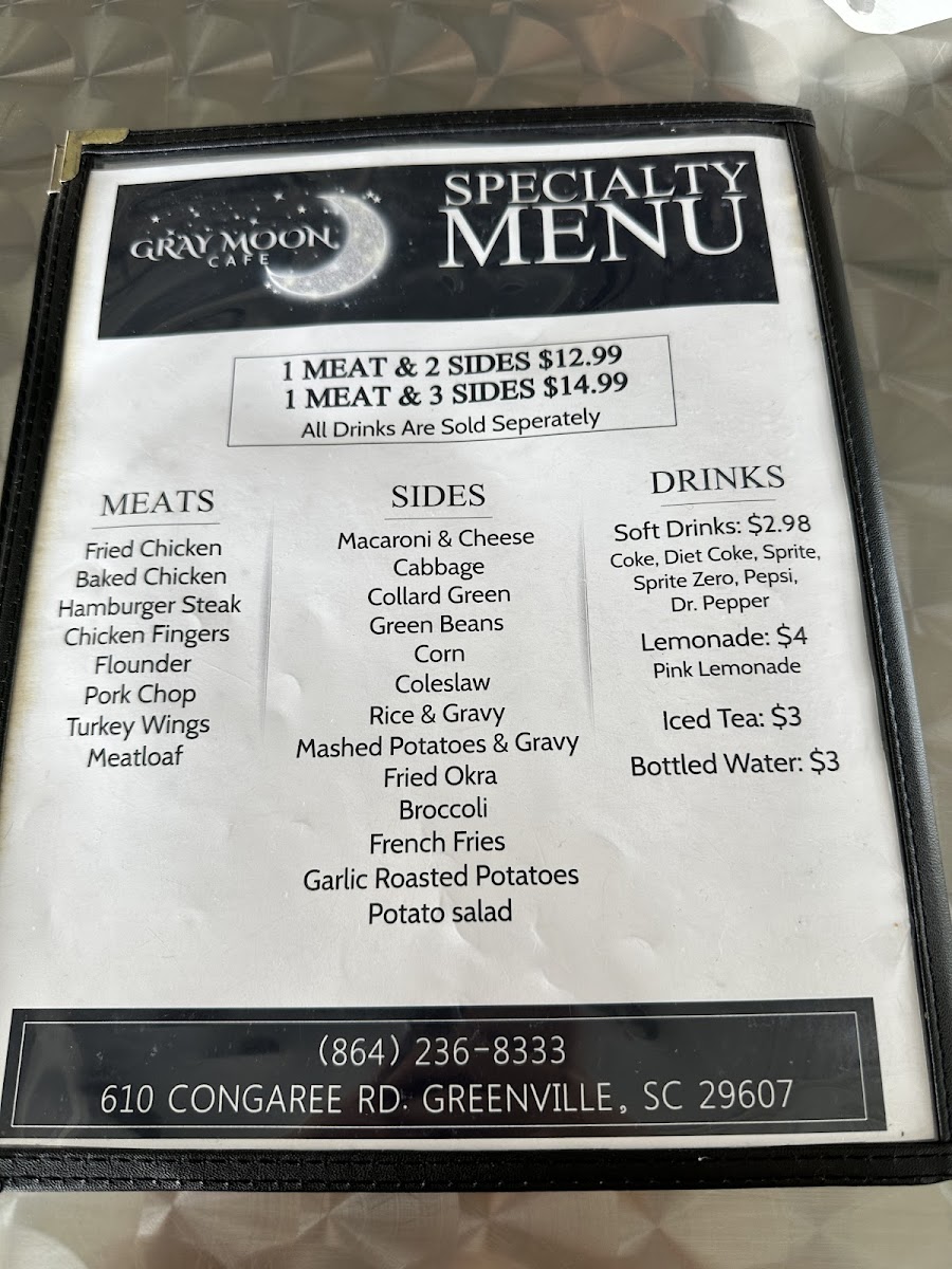 Menu Gray Moon Breakfast And Brunch-7