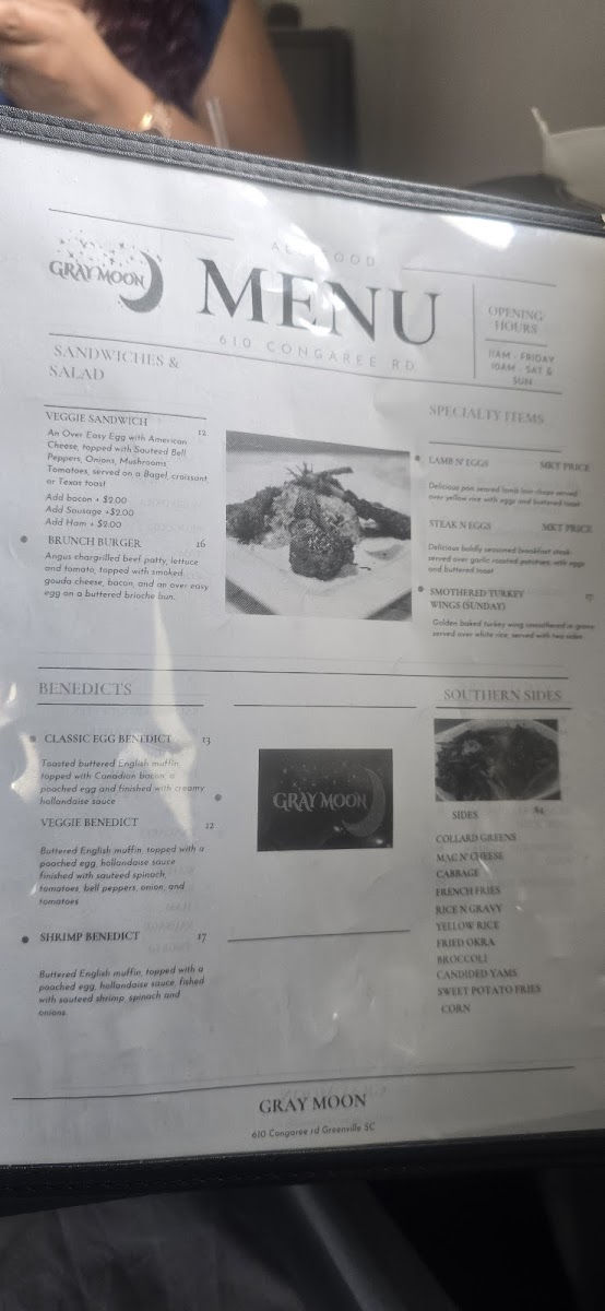 Menu Gray Moon Breakfast And Brunch-8